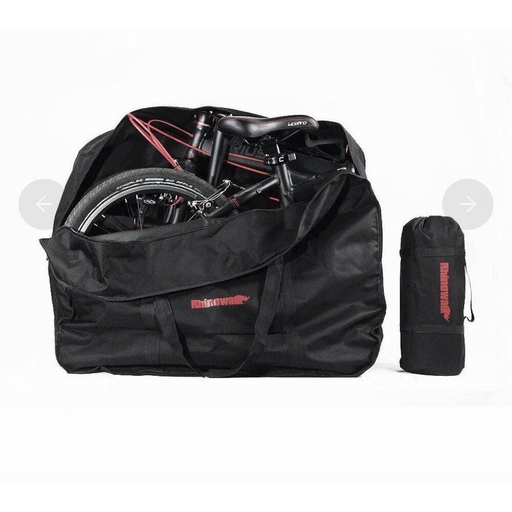 RhinoWalk RK20 Heavy Duty 20 Inch Folding Bike Carrying Bag- New With Tags